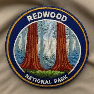 Redwood National Park Patch 3” Embroidered Iron On Travel Souvenir